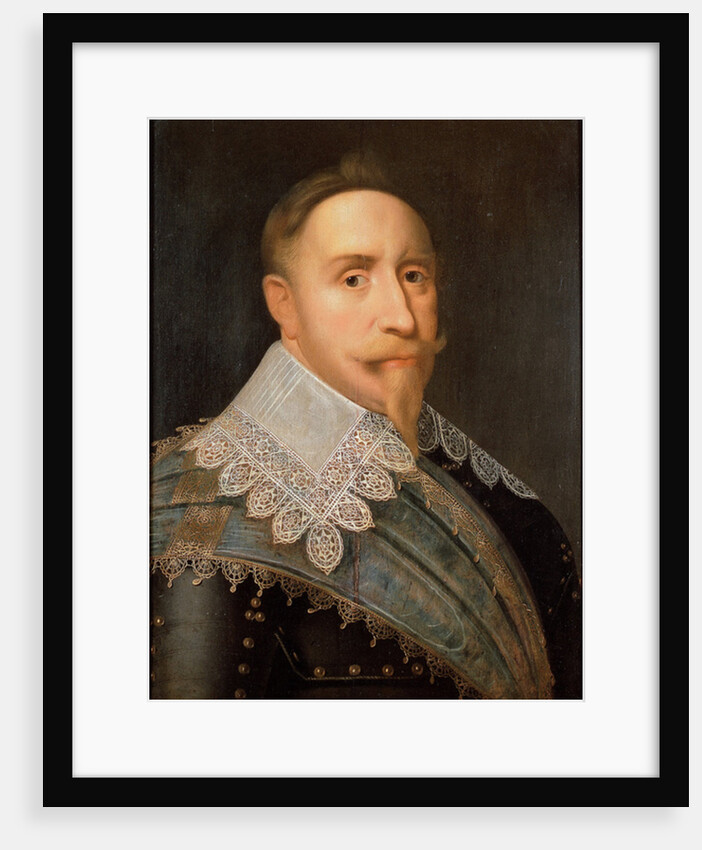 Gustav II Adolf, King of Sweden, 1624 by Jacob Hoefnagel