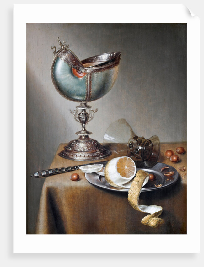 Still-Life with Nautilus Cup, c.1650 by Maerten Boelema de Stomme