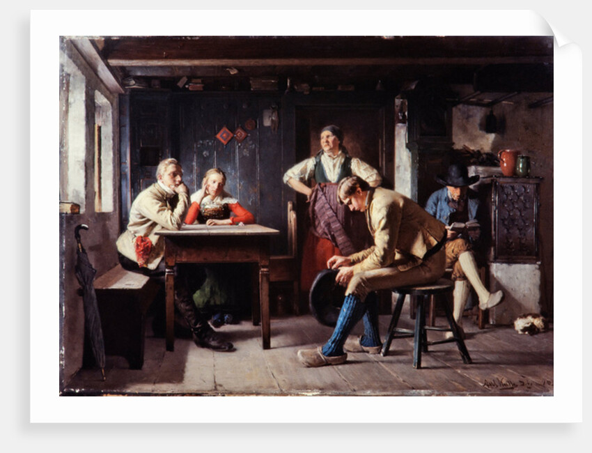 Proposal, c.1880 by Axel Kulle