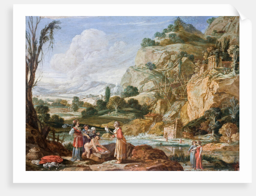 The Finding of Moses by Bartholomeus Breenbergh