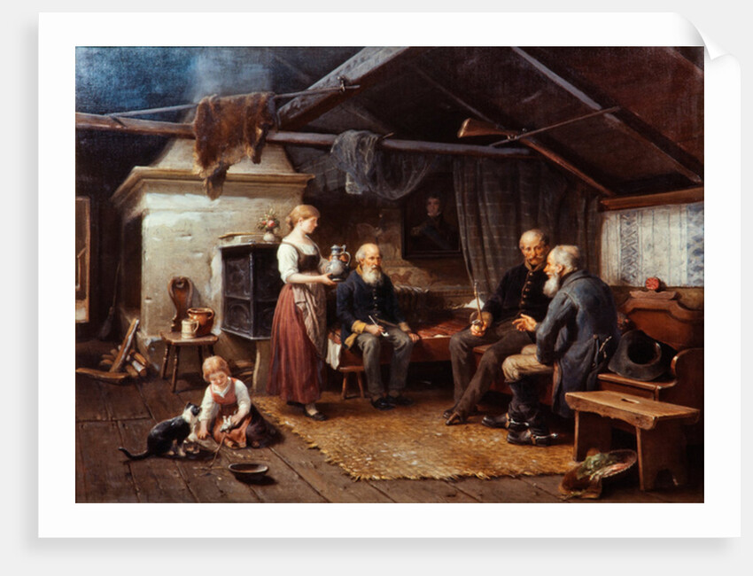 The Veterans, 1882 by Bengt Nordenberg