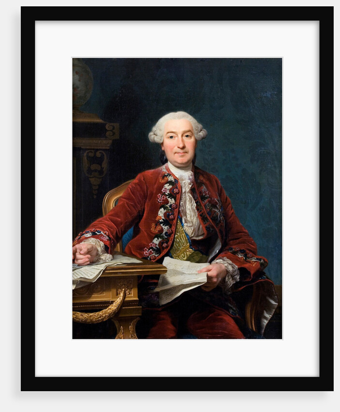 Ulrik Scheffer, 1763 by Alexander Roslin