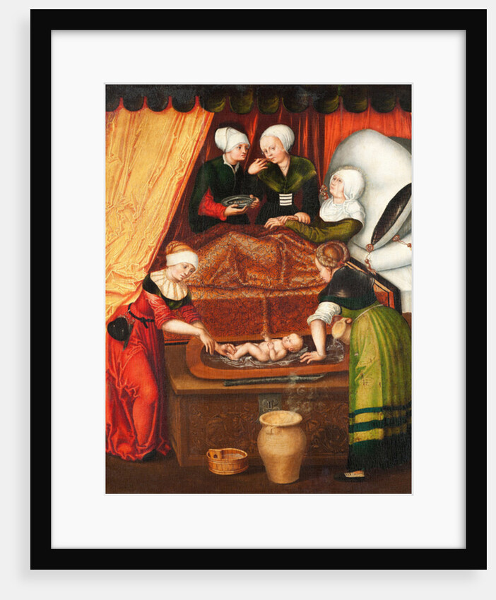 Birth of the Virgin Mary by Lucas the Elder Cranach