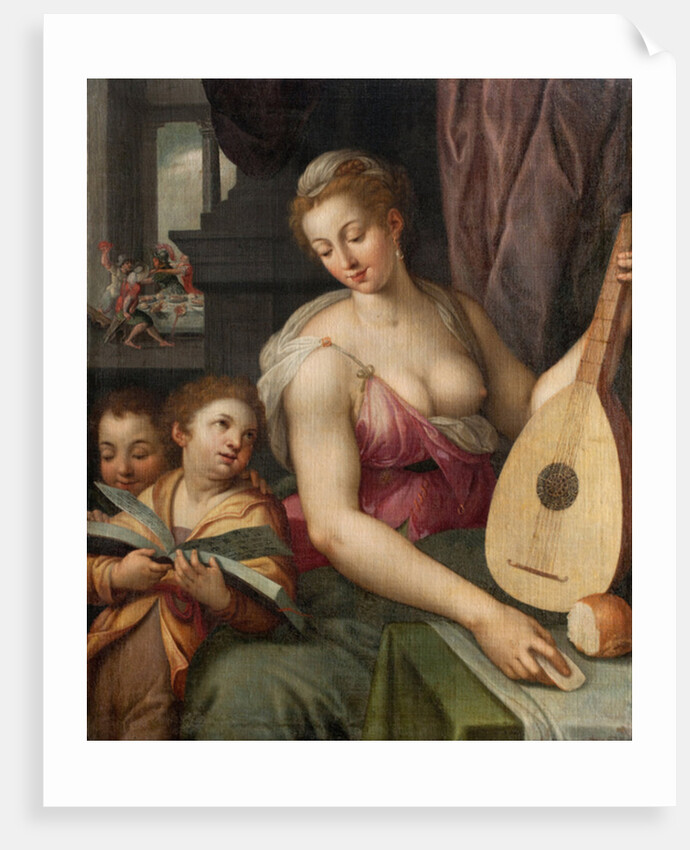 Allegory of music, c.1575 by Frans Floris