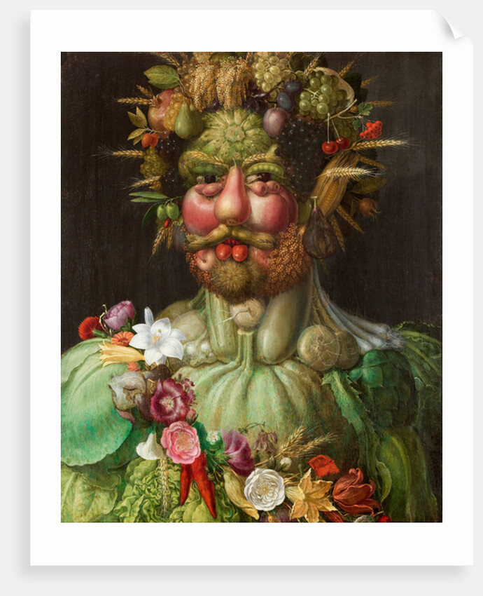 Vertumnus, 1591 by Giuseppe Arcimboldo