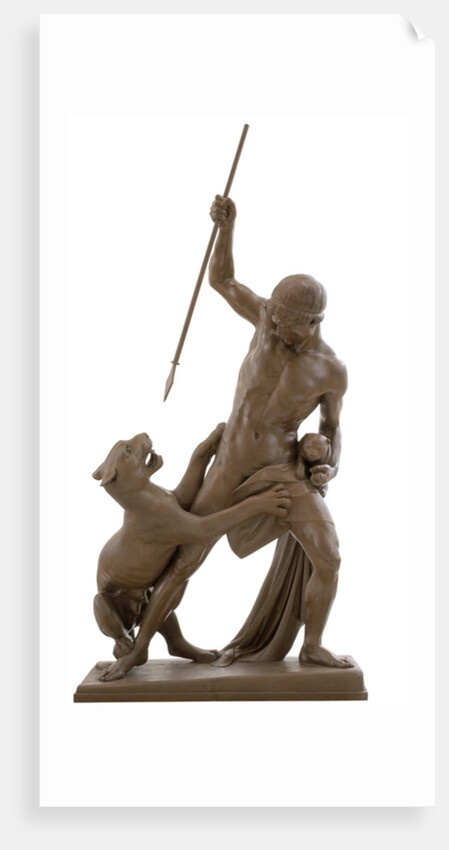 The Panther Hunter, 1846 by Jens Adolf Jerichau