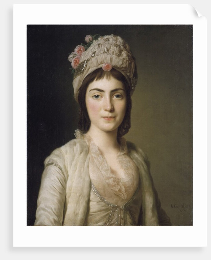 Zoie Ghika, Moldavian Princess, 1777 by Alexander Roslin