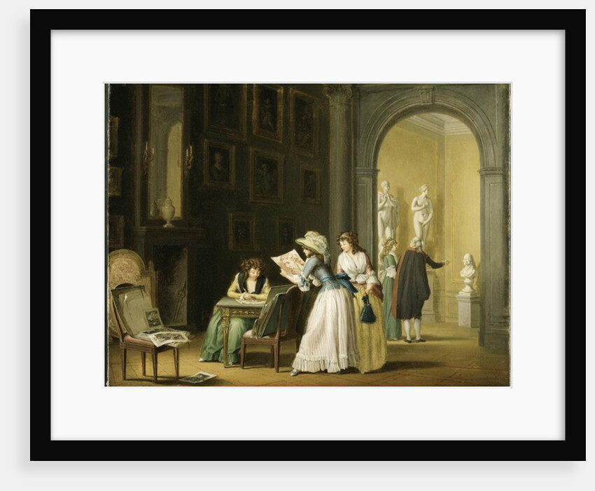 Interior from an Art Collection by Pehr Hillestrom