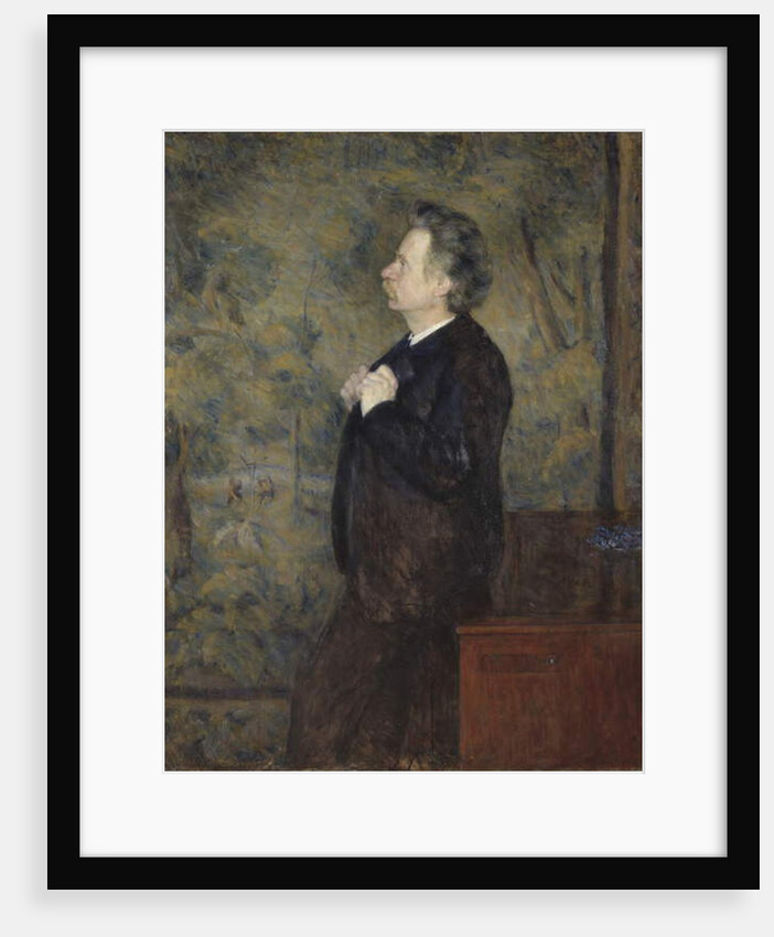 Edvard Grieg, 1892 by Erik Theodor Werenskiold