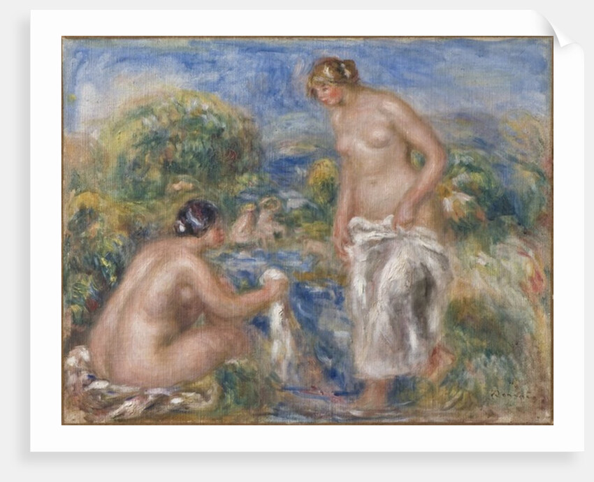 Bathing Women by Pierre Auguste Renoir