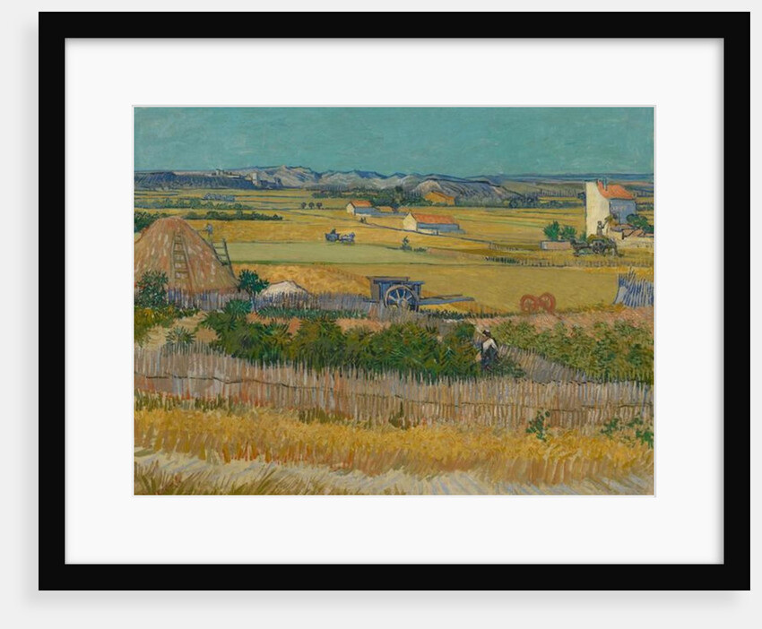 The Harvest, 1888 by Vincent van Gogh