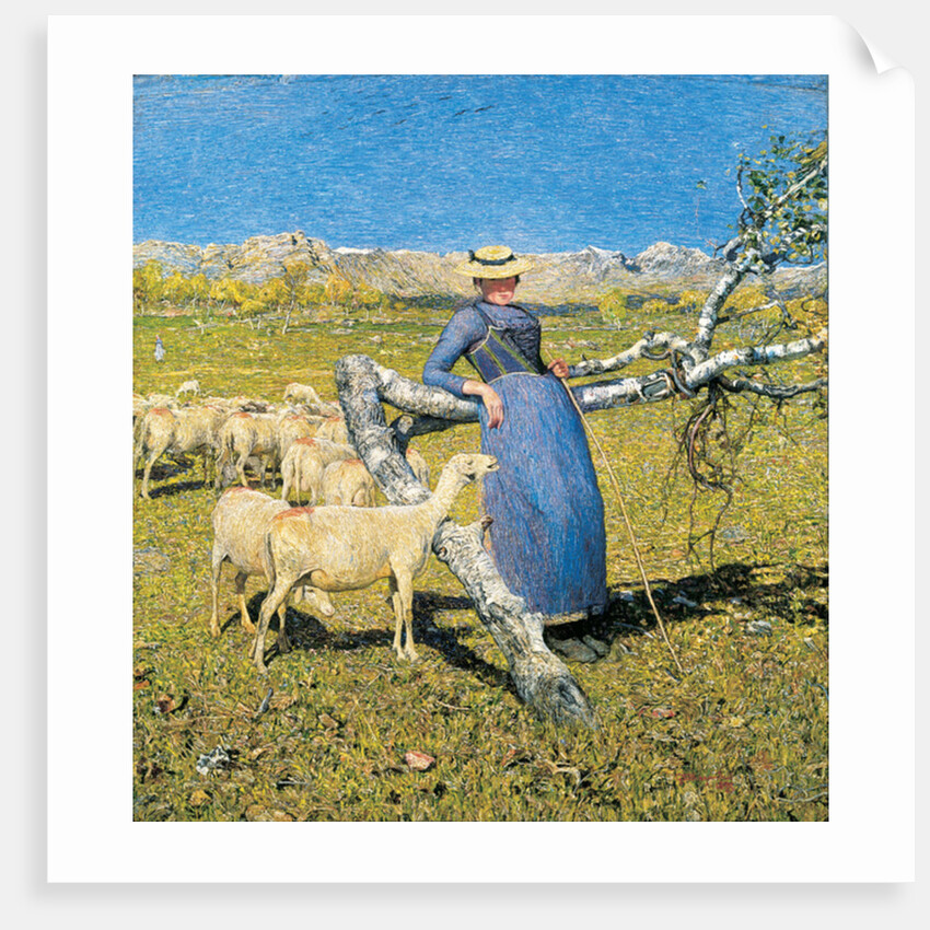 Afternoon in the Alps, 1892 by Giovanni Segantini