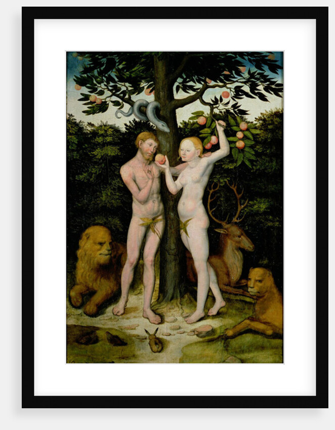 Adam and Eve by Lucas the Elder Cranach