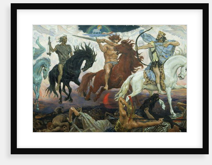 The Four Horsemen of the Apocalypse, 1887 by Victor Mikhailovich Vasnetsov