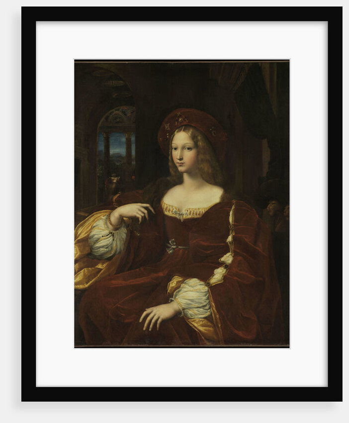 Portrait of Doña Isabel de Requesens y Enríquez de Cardona-Anglesola, c.1518 by Giulio Romano