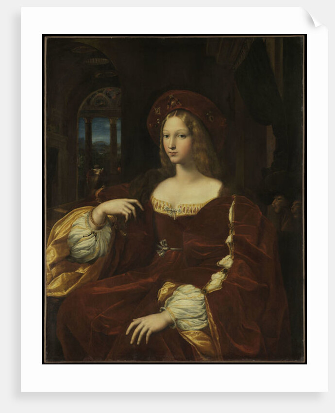 Portrait of Doña Isabel de Requesens y Enríquez de Cardona-Anglesola, c.1518 by Giulio Romano