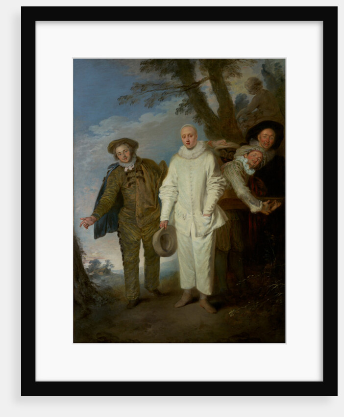 The Italian Comedians, c.1720 by Jean Antoine Watteau