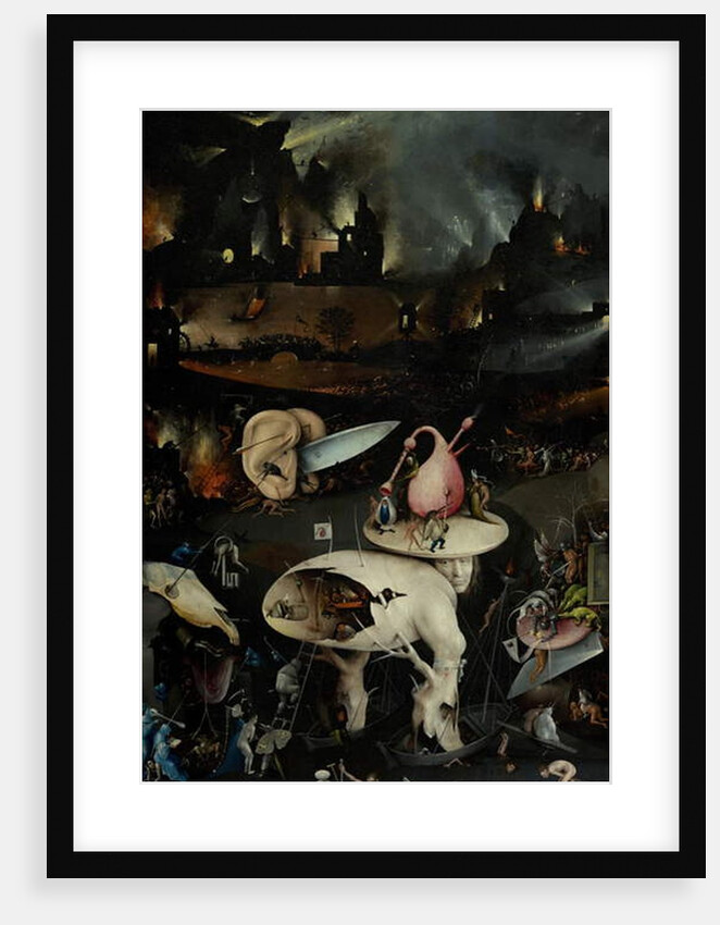 The Garden of Earthly Delights, 1490-1500 by Hieronymus Bosch