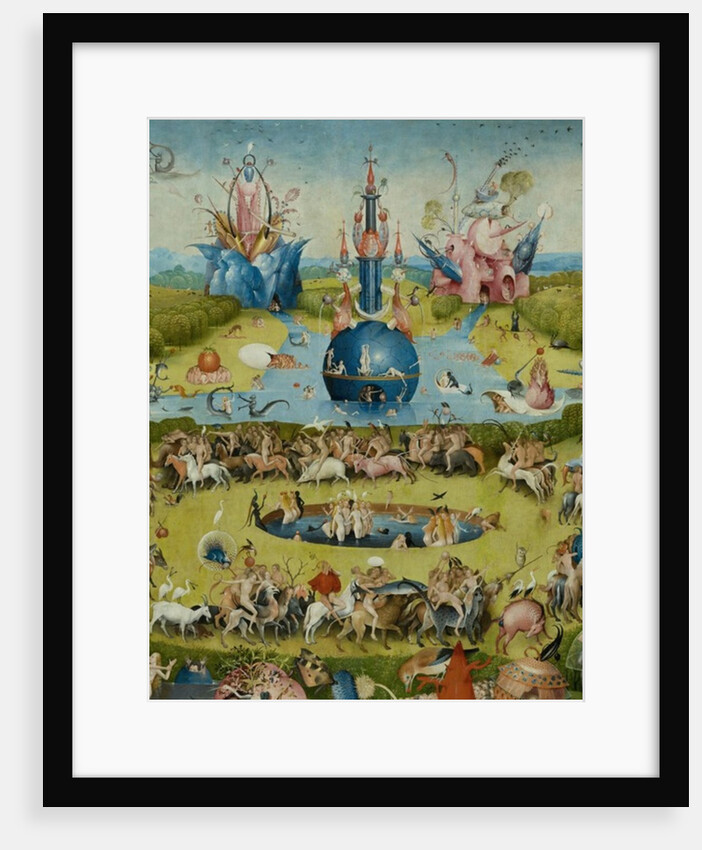 The Garden of Earthly Delights, 1490-1500 by Hieronymus Bosch