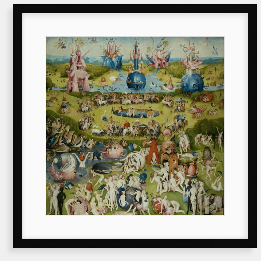 The Garden of Earthly Delights, 1490-1500 by Hieronymus Bosch