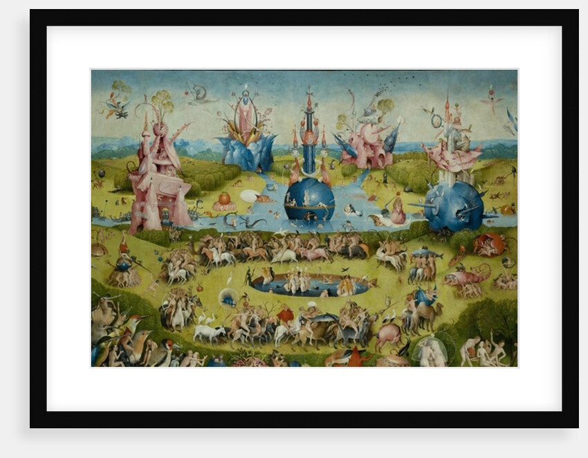 The Garden of Earthly Delights, 1490-1500 by Hieronymus Bosch