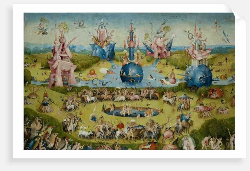 The Garden of Earthly Delights, 1490-1500 by Hieronymus Bosch