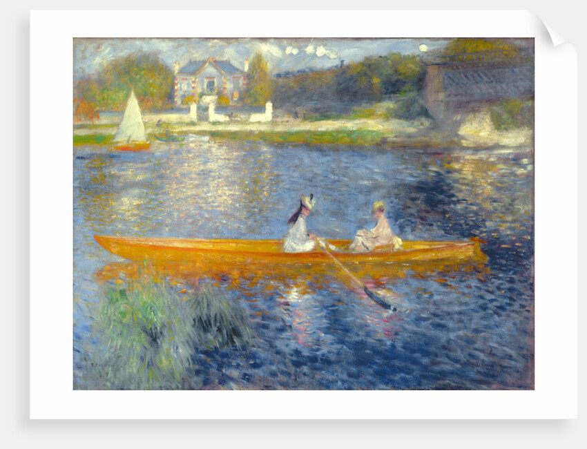 Le Skiff, 1875 by Pierre Auguste Renoir