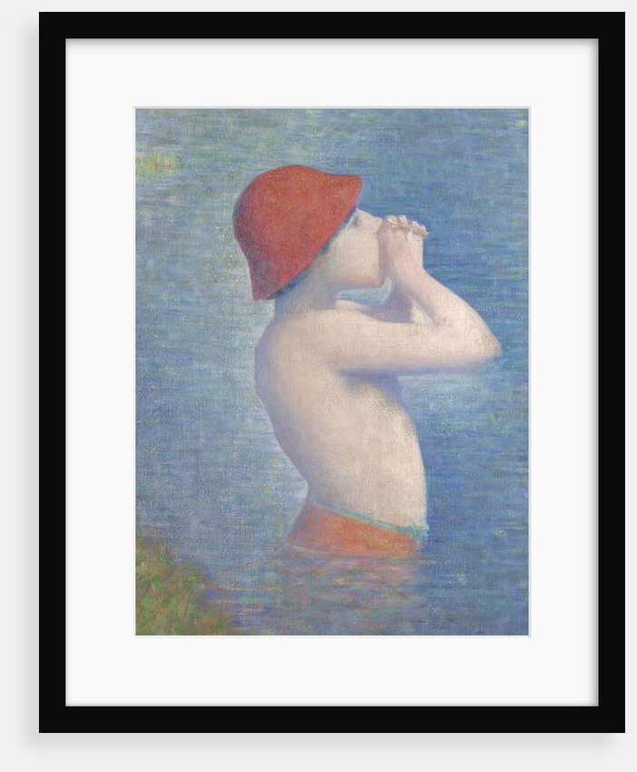 Detail of the Bathers at Asnières, 1884 by Georges Pierre Seurat