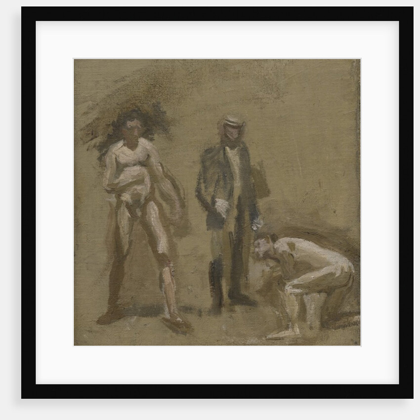 Taking the Count, study, 1898 by Thomas Cowperthwait Eakins