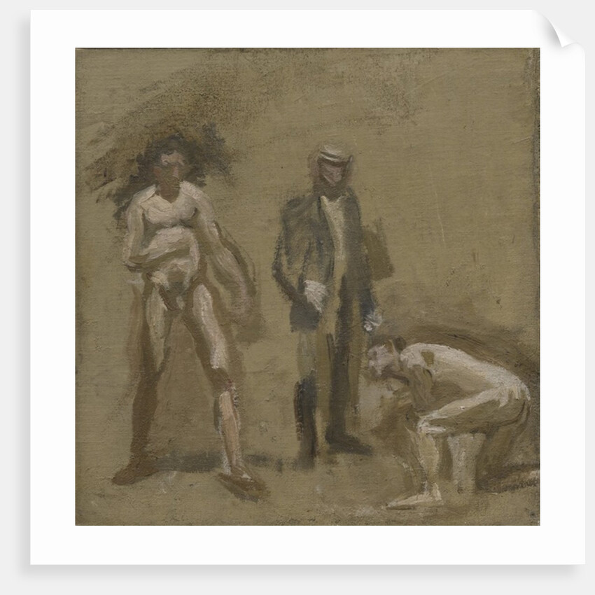Taking the Count, study, 1898 by Thomas Cowperthwait Eakins