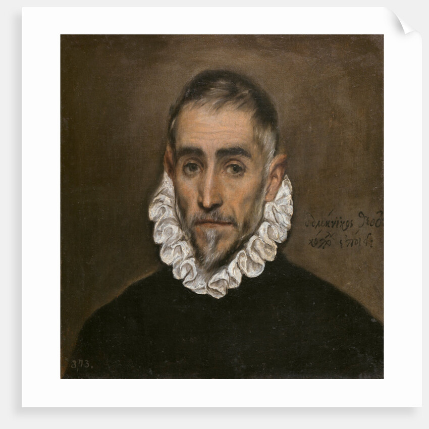 Portrait of an unknown gentleman, c.1594 by El Greco