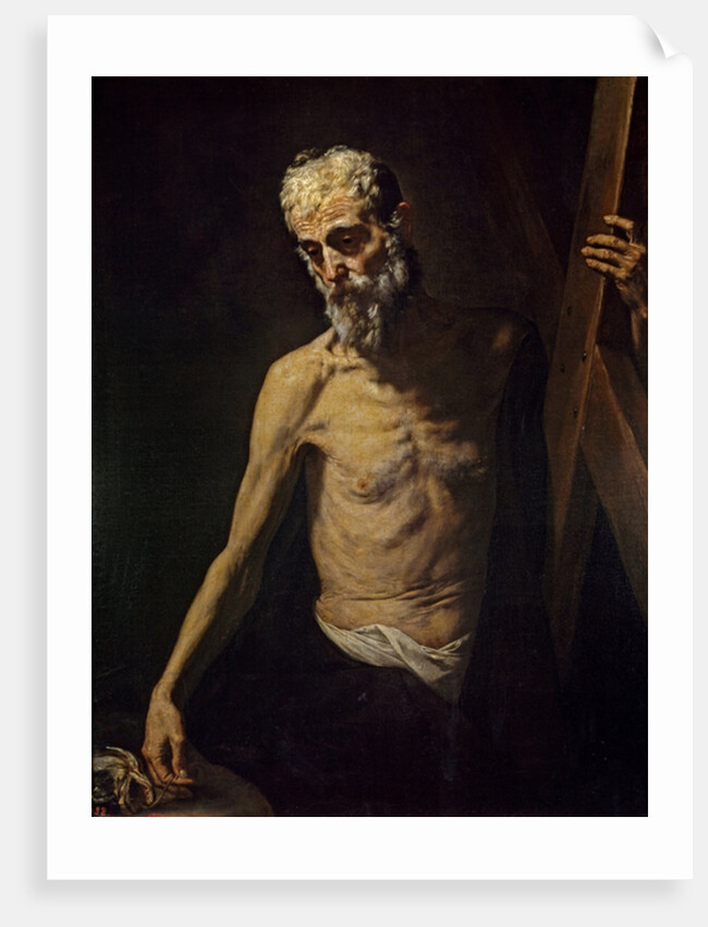 St. Andrew, c.1631 by Jusepe de Ribera