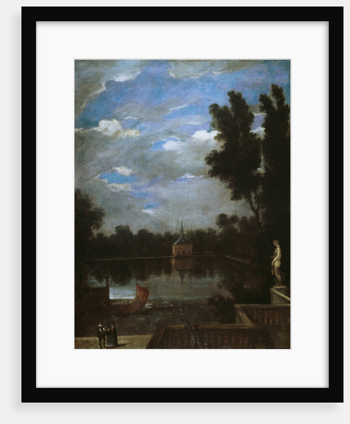 Grand Pond of the Buen Retiro, c.1657 by Juan Bautista Martinez del Mazo