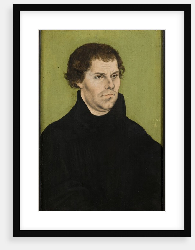 Portrait of Martin Luther, 1527 by Lucas the Elder Cranach