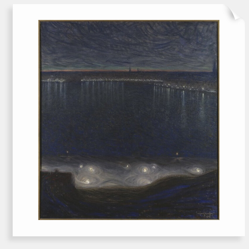 Riddarfjärden, Stockholm, 1898 by Eugene Jansson