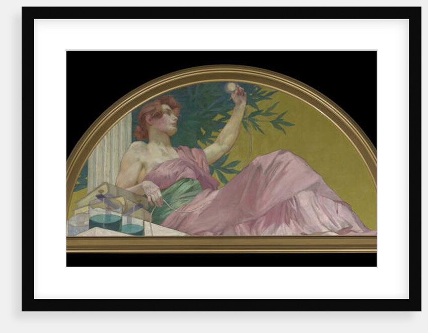 Muse of Electricity, 1893 by Henry Siddons Mowbray