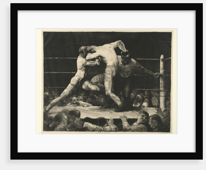 A Stag at Sharkey’s, 1916 by George Wesley Bellows