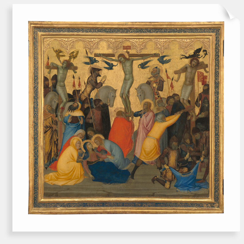 The Crucifixion, c.1380 by Andrea Vanni