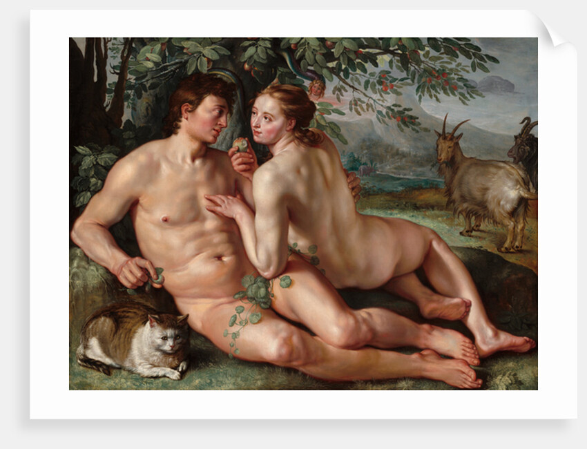 The Fall of Man, 1616 by Hendrik Goltzius