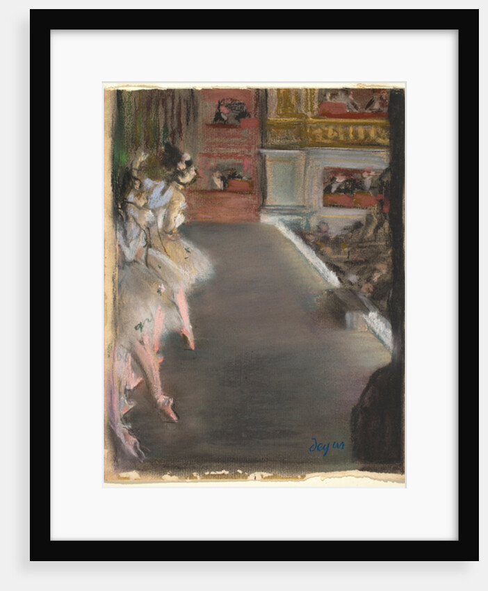 Dancers at the Old Opera House, c.1877 by Edgar Degas