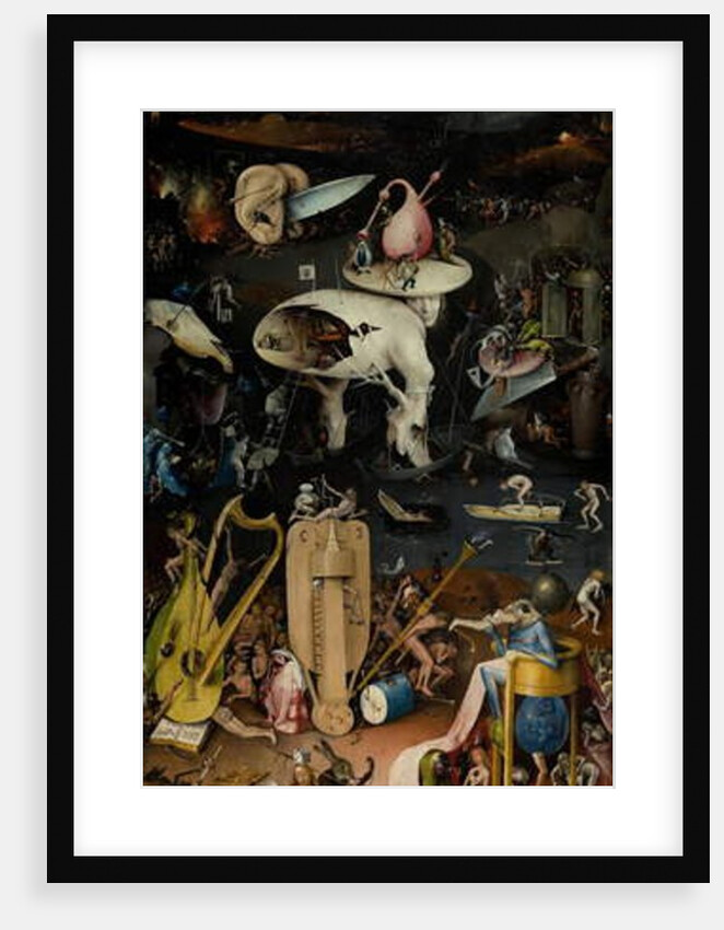 The Garden of Earthly Delights, 1490-1500 by Hieronymus Bosch