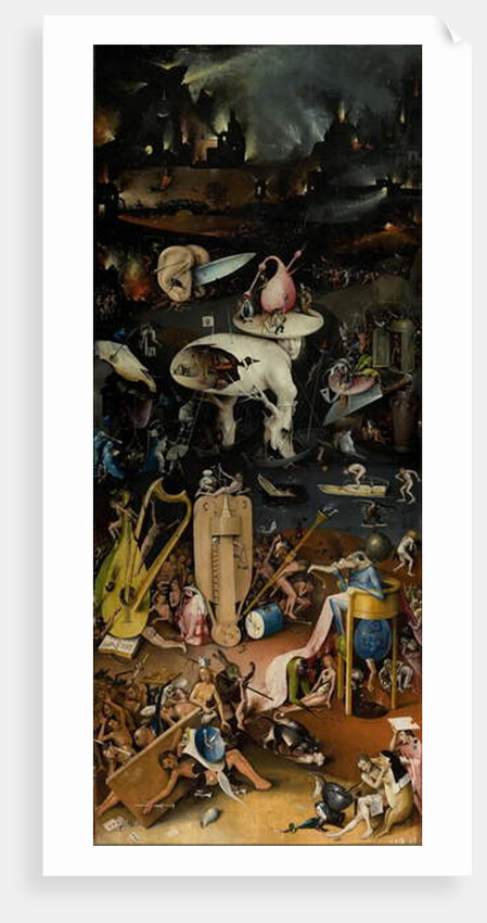 The Garden of Earthly Delights, 1490-1500 by Hieronymus Bosch