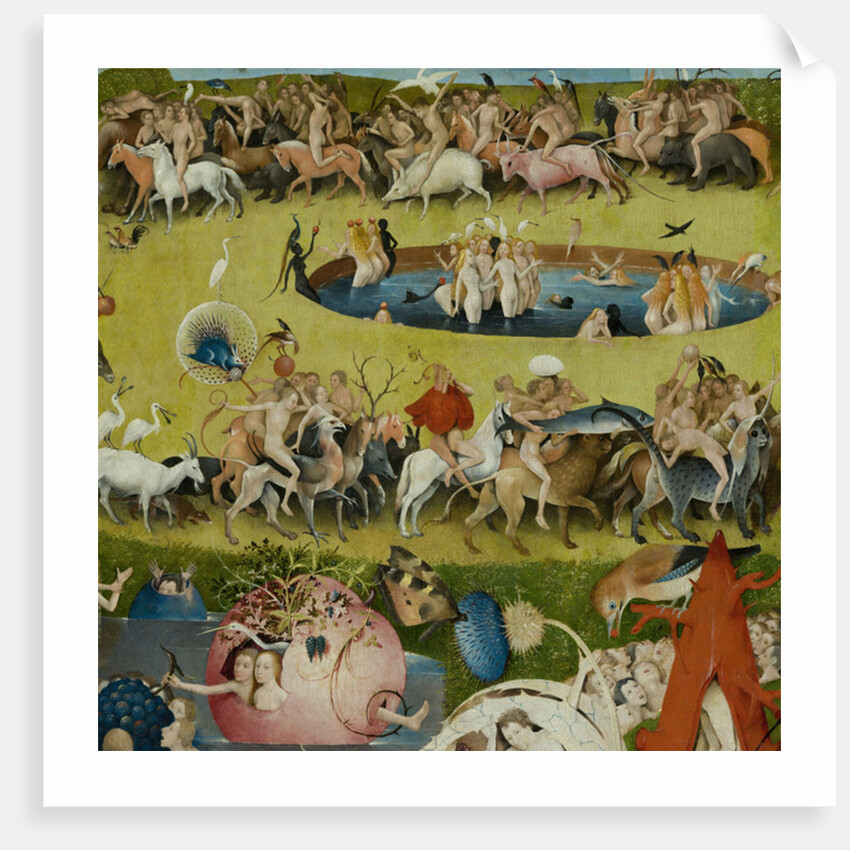 The Garden of Earthly Delights, 1490-1500 by Hieronymus Bosch