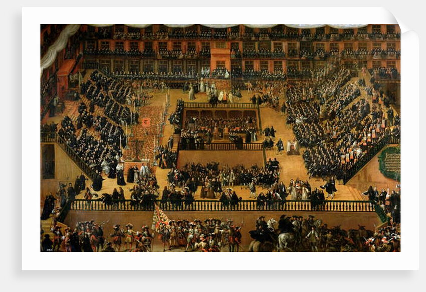Auto de Fe in the Plaza Mayor, Madrid, 1683 by Francisco Rizi or Ricci