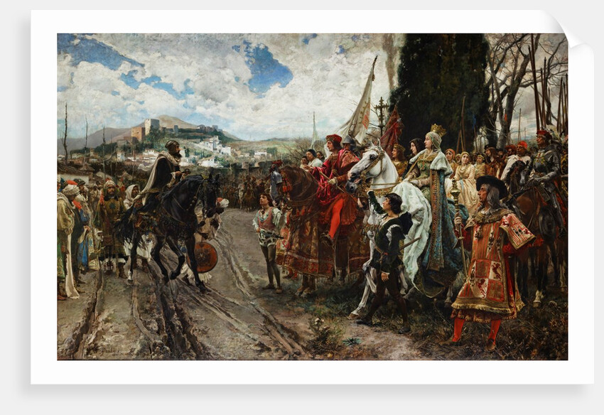 The Surrender of Granada in 1492, 1882 by Francisco Pradilla y Ortiz