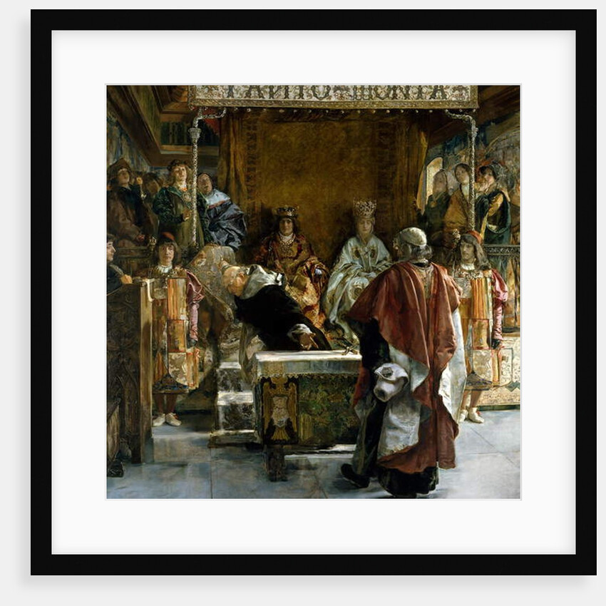 The Expulsion of the Jews from Spain, 1889 by Emilio Sala Frances