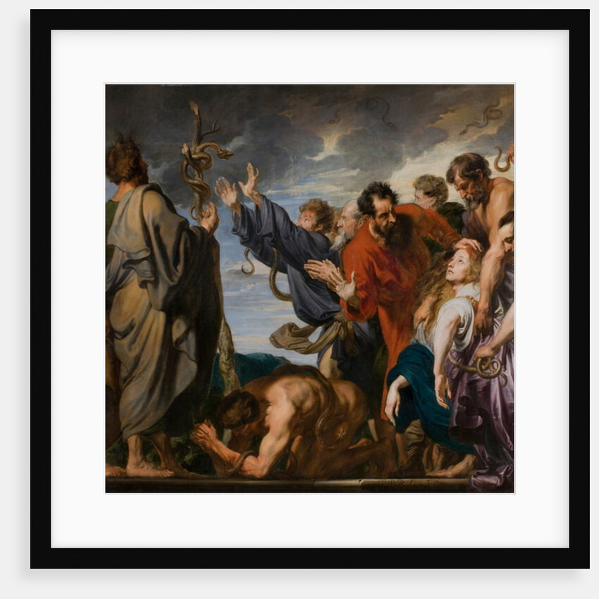 Moses and the Brazen Serpent, 1618-20 by Anthony van Dyck