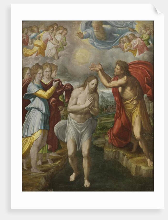 The Baptism of Christ, c.1567 by Juan Fernandez de Navarrete