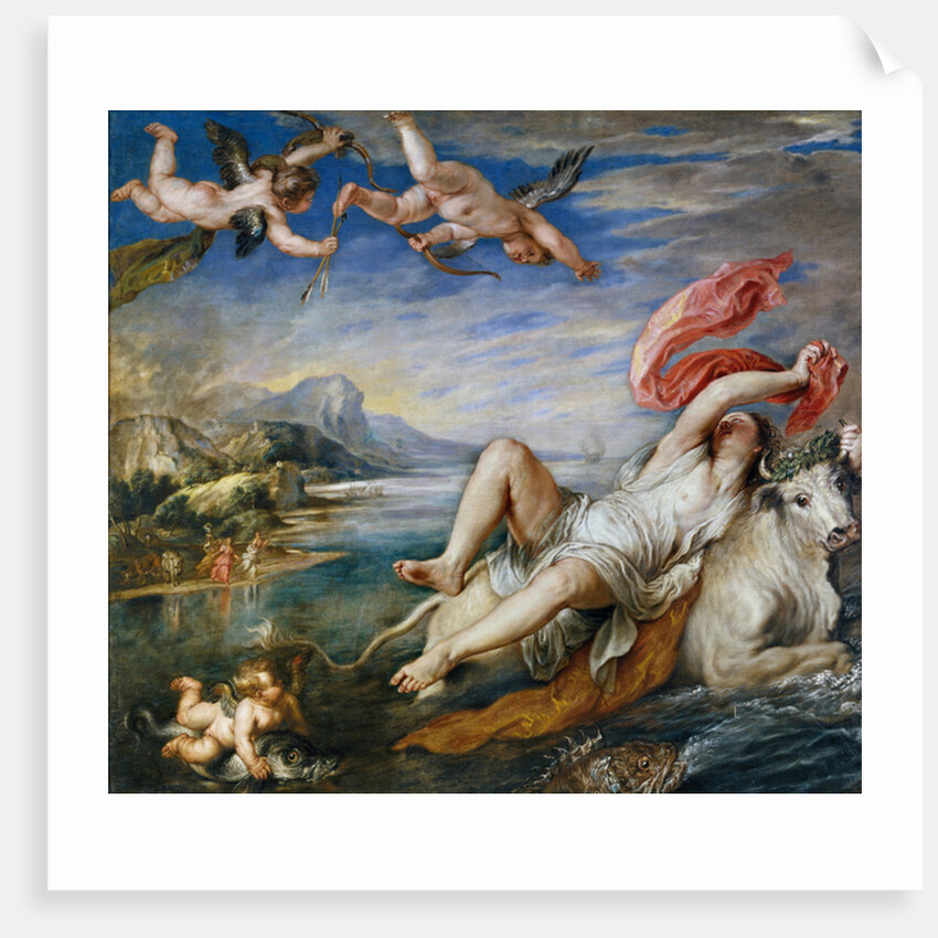 Rape of Europe, 1628-9 by Peter Paul Rubens