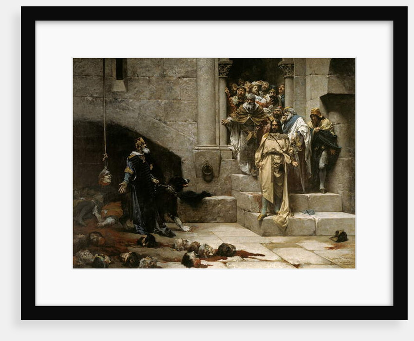 The Bell of Huesca, 1880 by Jose Casado del Alisal